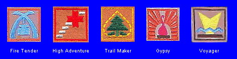 emblems for outdoor progression