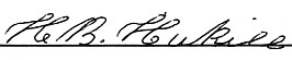 signature of Henry B. Hukill